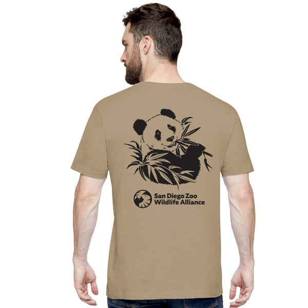 Etched Panda Eco Tee - ShopZoo