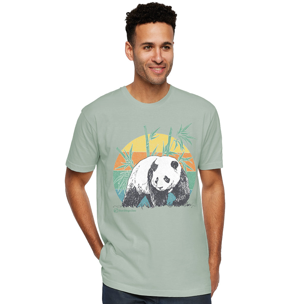 Panda Sunset Eco Tee