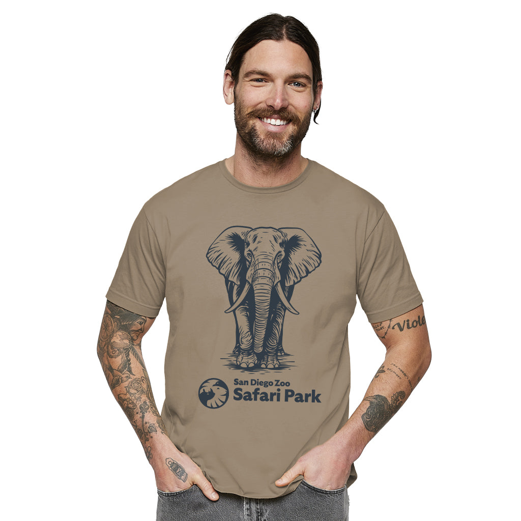 Etched Elephant Tee