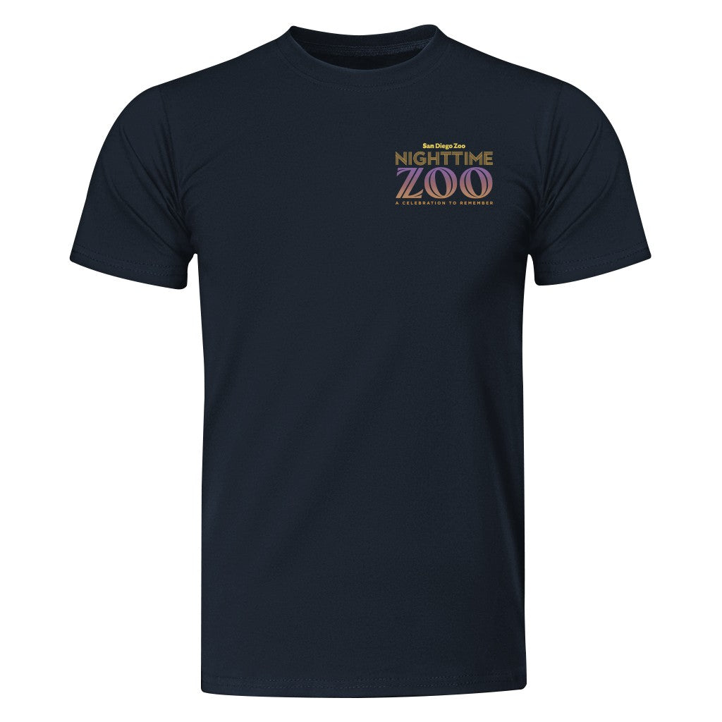 Nighttime Zoo Lion Tee
