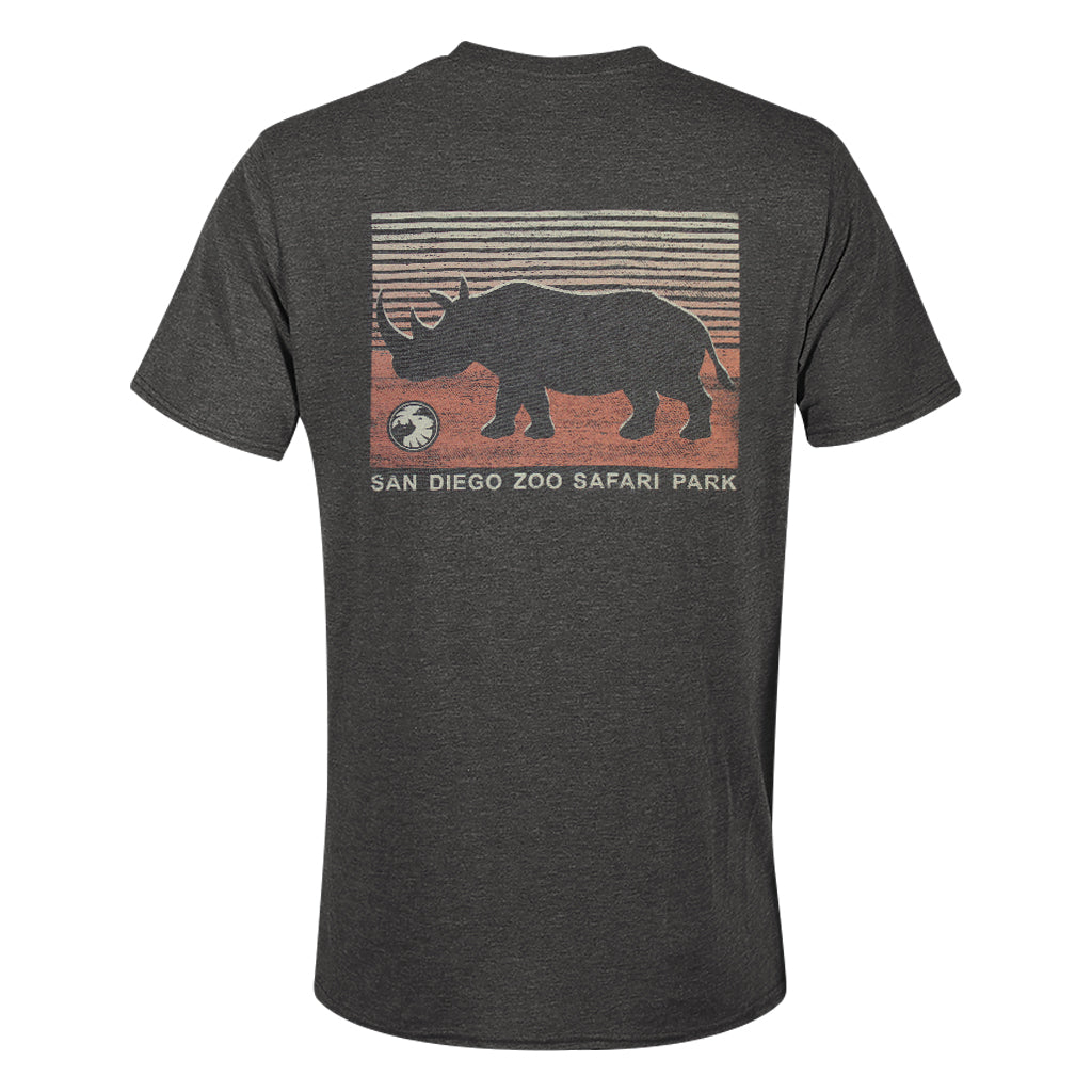 Rhino Sunset Tee