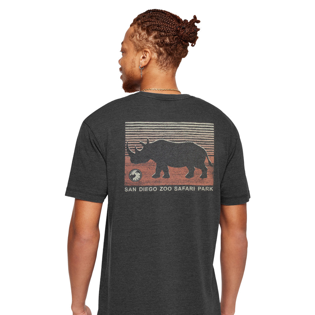 Rhino Sunset Tee