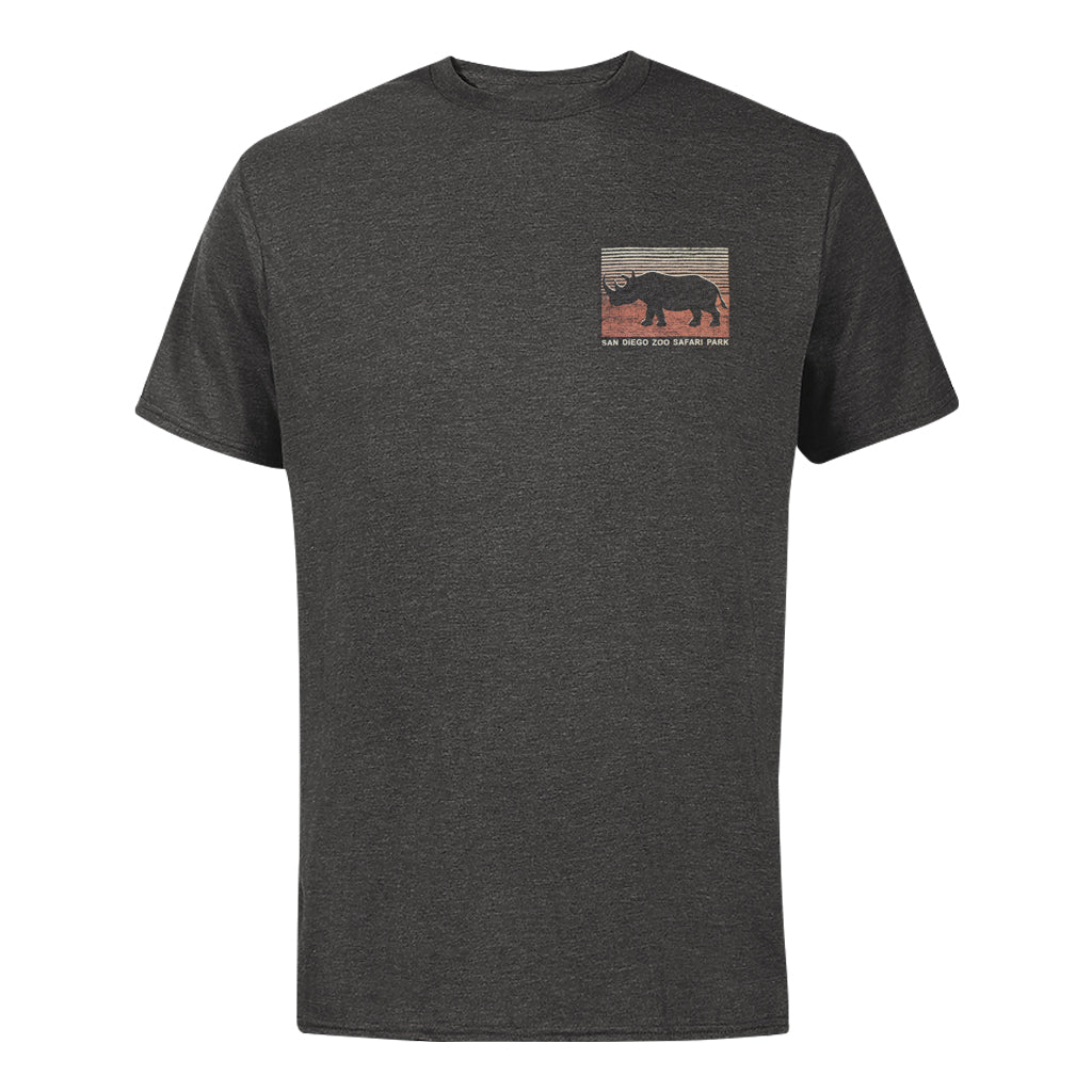 Rhino Sunset Tee