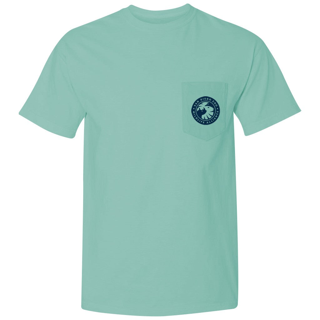 Panda Stamp Pocket Tee