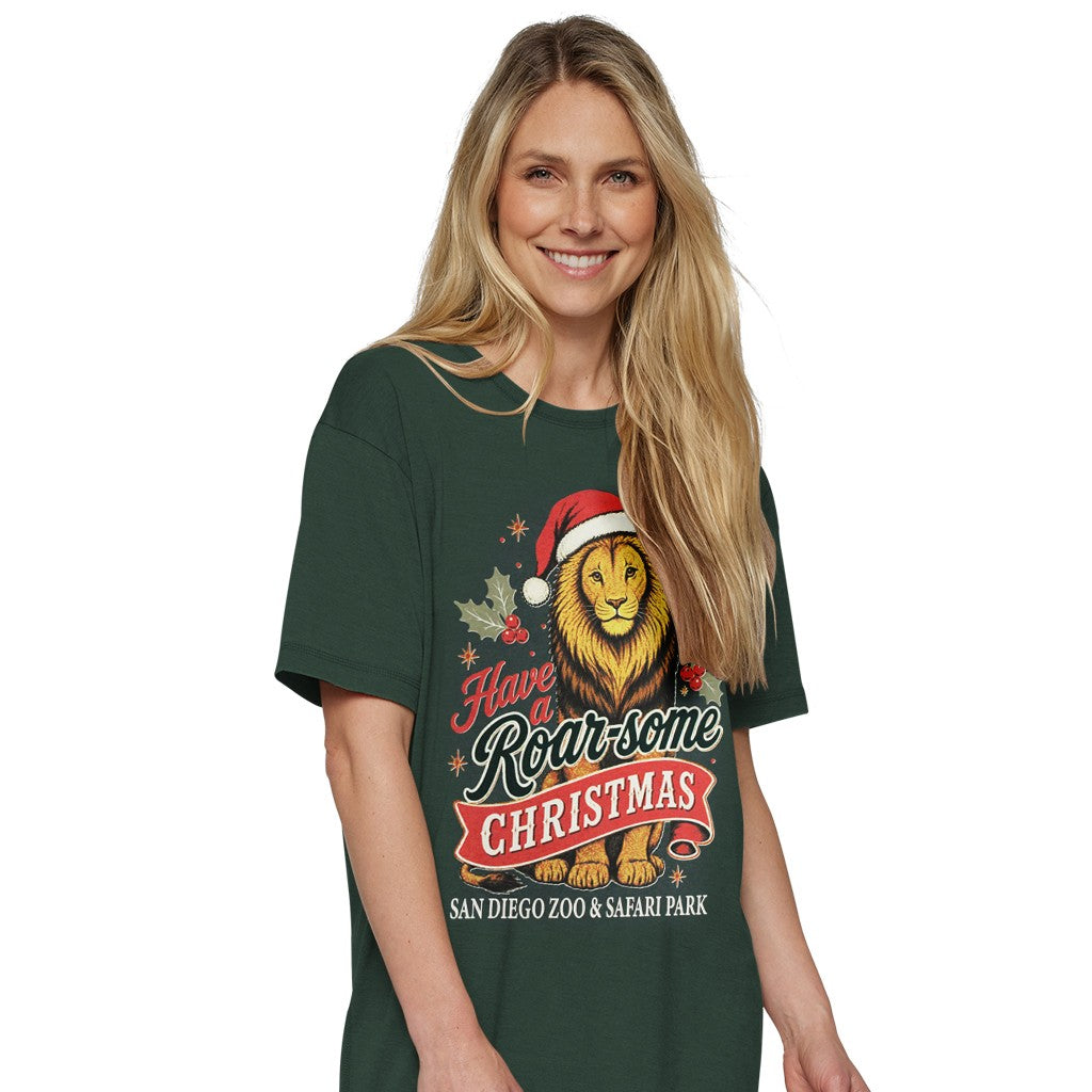 Roar-Some Christmas Lion Tee