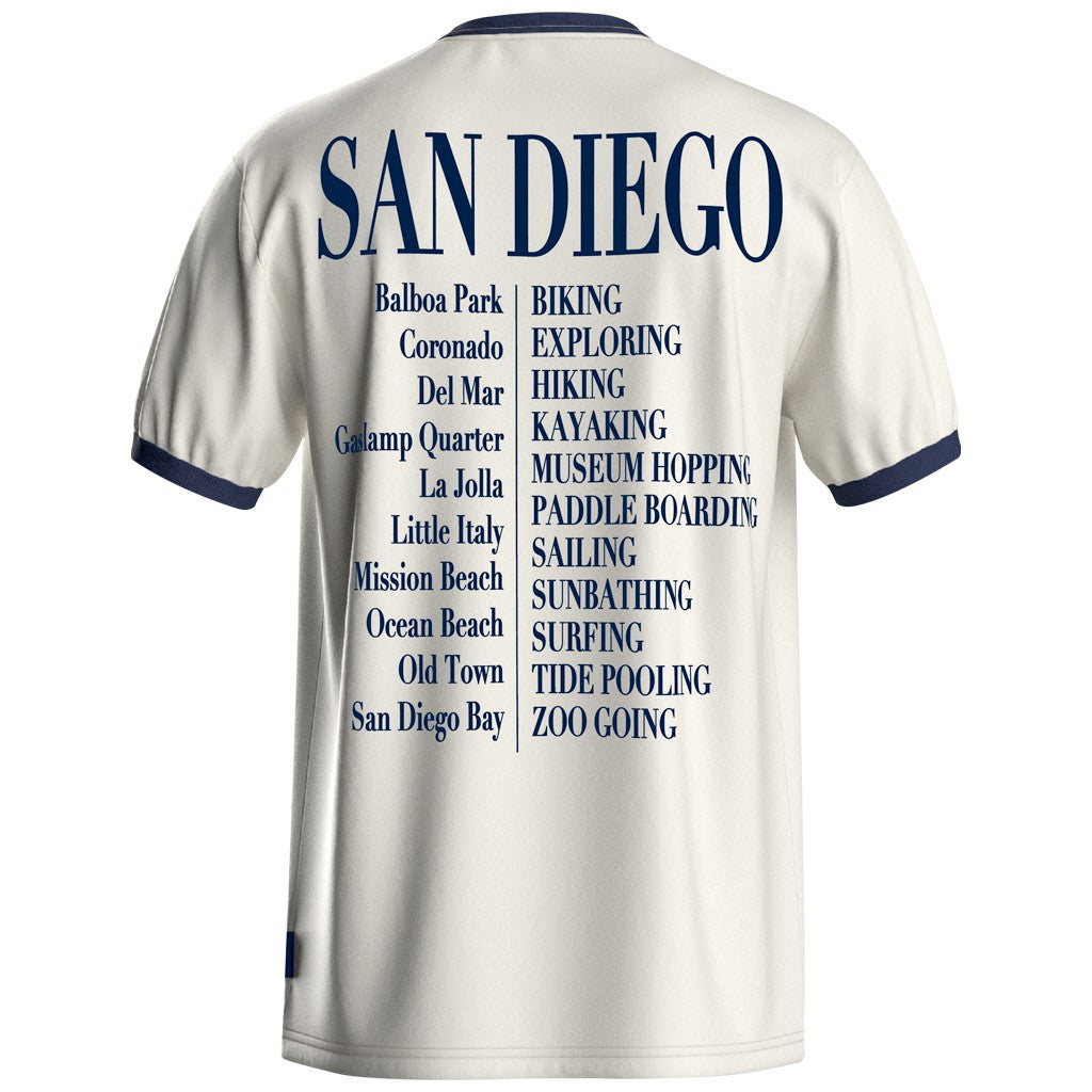 San Diego Activities Spirit Crew Ringer Tee