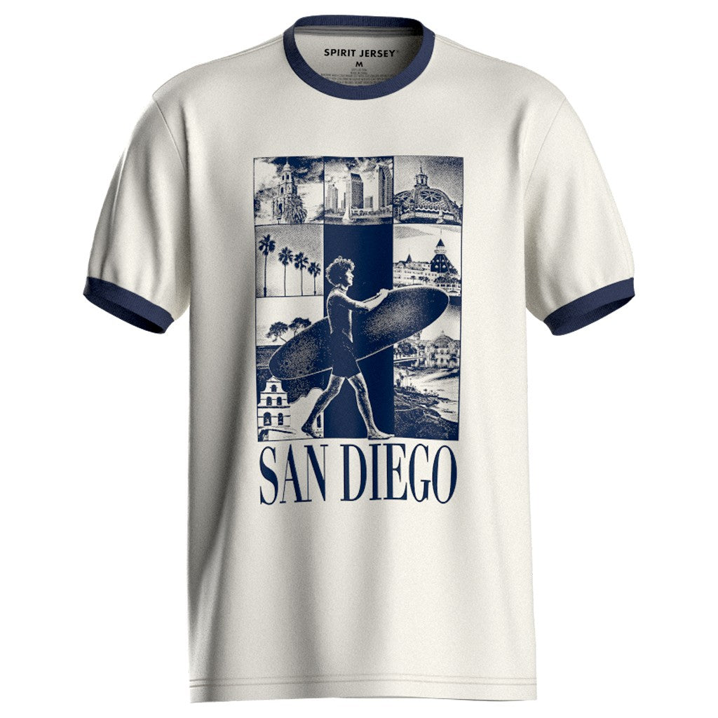 San Diego Activities Spirit Crew Ringer Tee