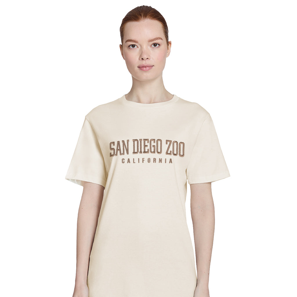 San Diego Zoo Embroidered Tee