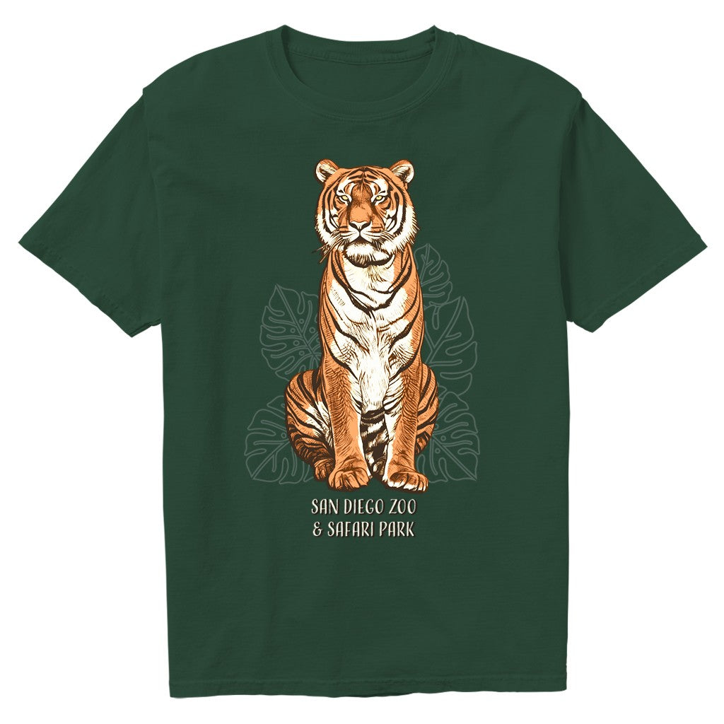 Monstera Tiger Tee - ShopZoo