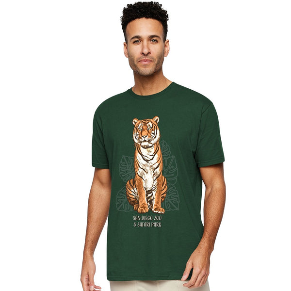 Monstera Tiger Tee - ShopZoo