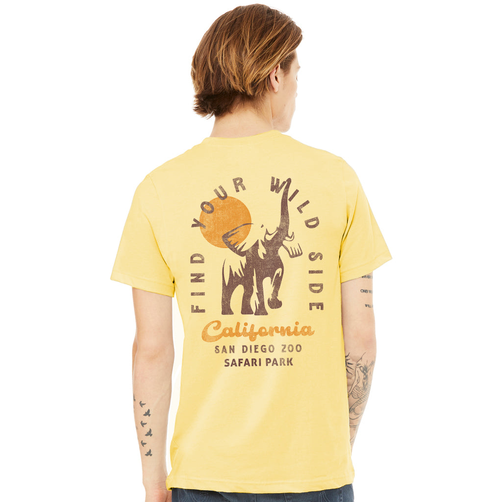 Find Your Wild Side Elephant Tee