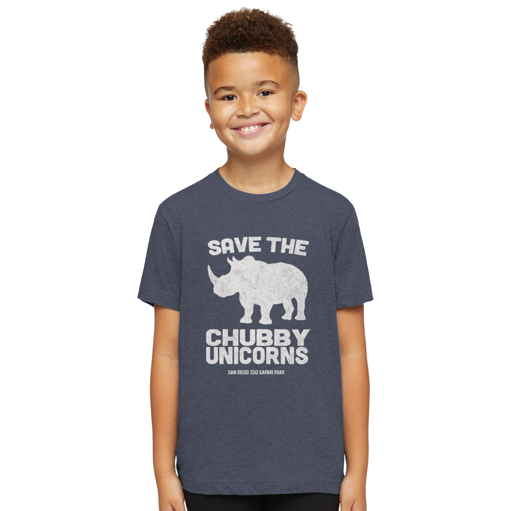 Save the Chubby Unicorns Kids Tee