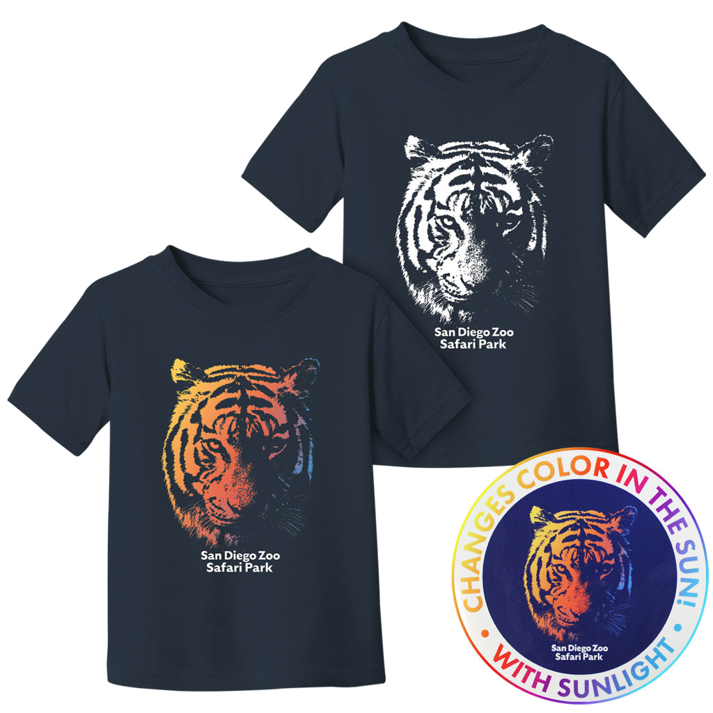 Tiger Color-Changing Kids Tee - ShopZoo