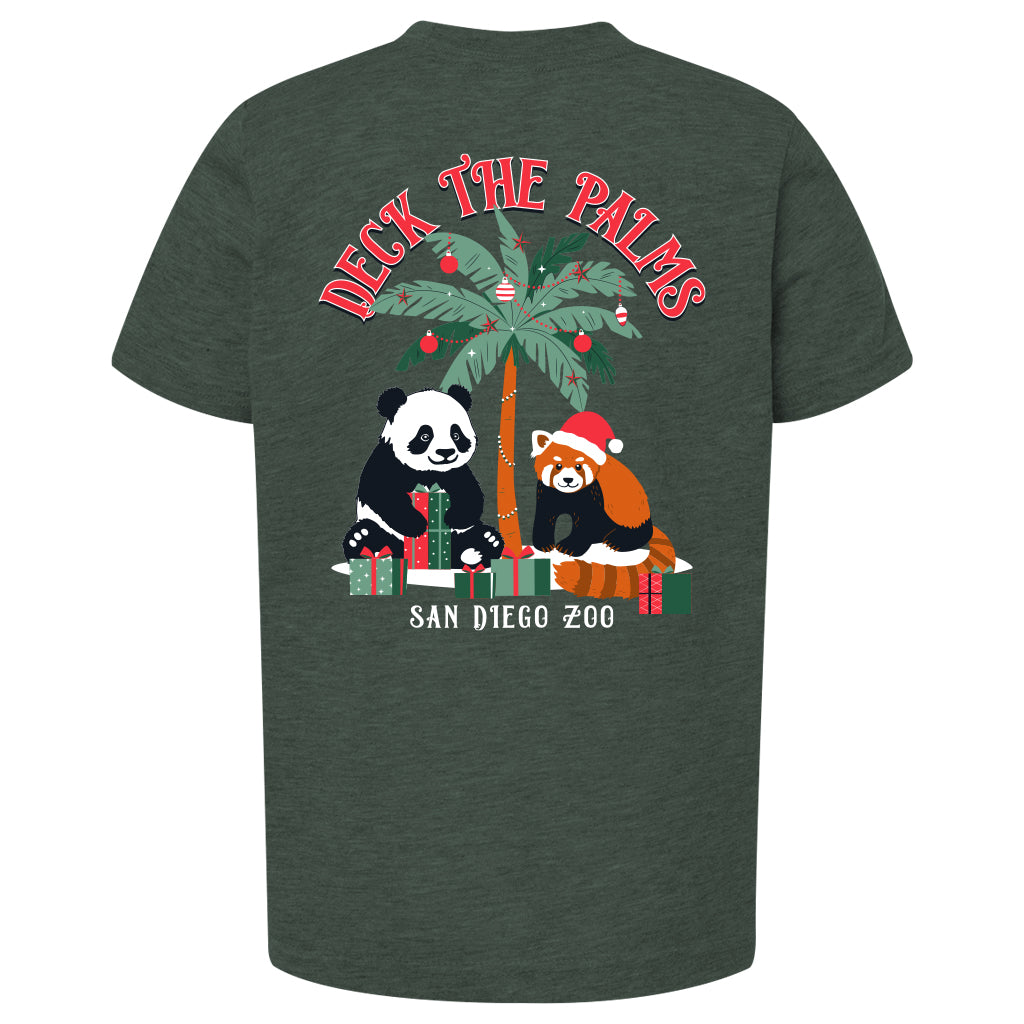 Deck The Palms Kids Tee