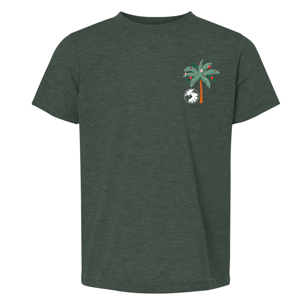 Deck The Palms Kids Tee