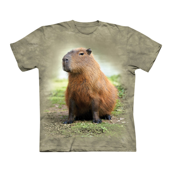 豪華ラッピング無料 Capybara Tie-Dyed Kids Tee - ShopZoo 置物