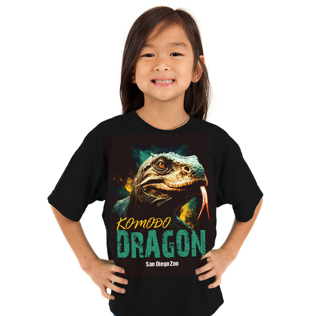 Komodo Dragon Glow-In-The-Dark Kids Tee