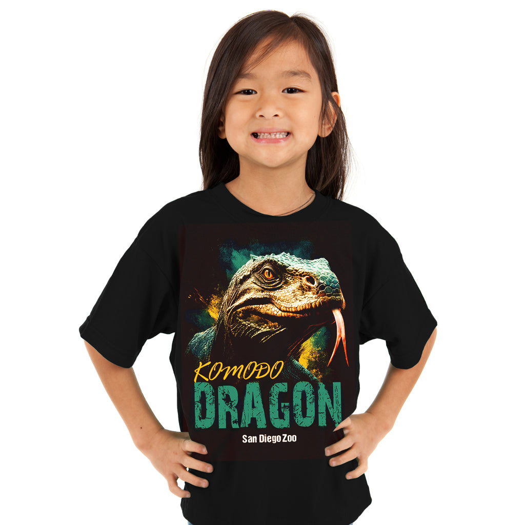Komodo Dragon Kids Glow-In-The-Dark Tee