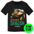 KIDS GLOW IN THE DARK KOMODO DRAGON TEE BLACK CREW NECK