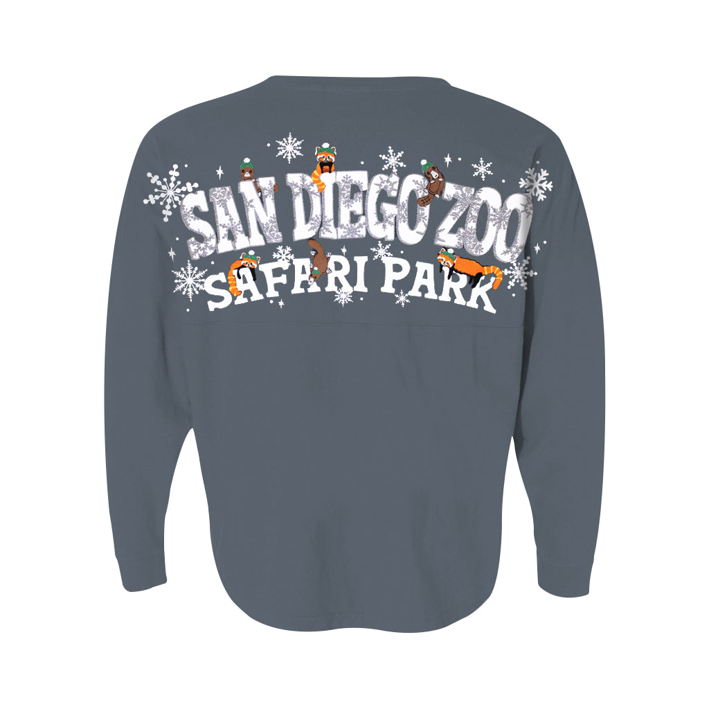 Red Panda & Platypus Winter Kids Spirit Jersey