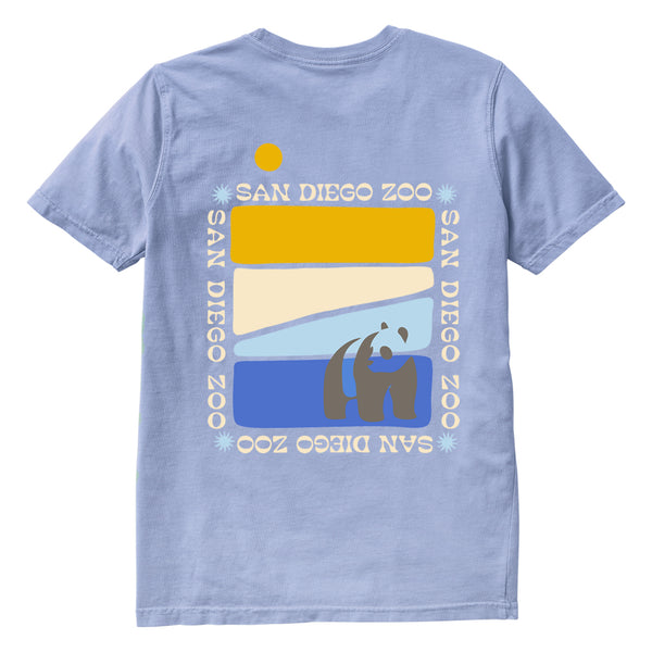 Panda Good Vibes Kids Tee - ShopZoo