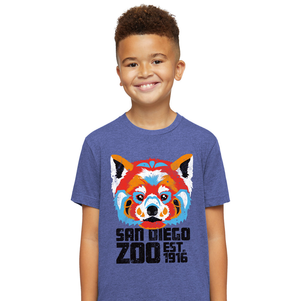 Pop Art Red Panda Kids Tee