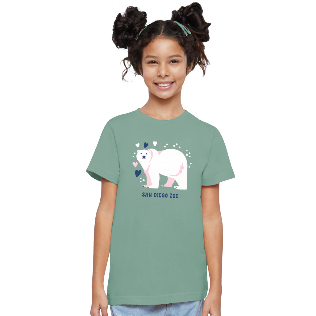 Polar Bear Puff Kids Tee