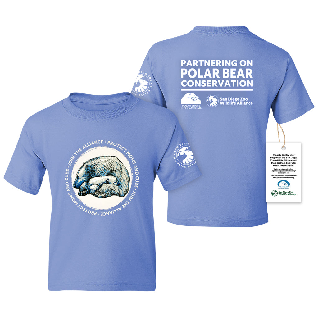 Protect the Polar Bear Moms & Cubs Kids Tee