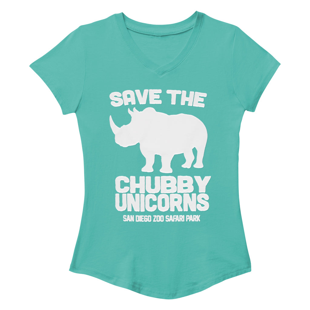 Save The Chubby Unicorns Girls Tee