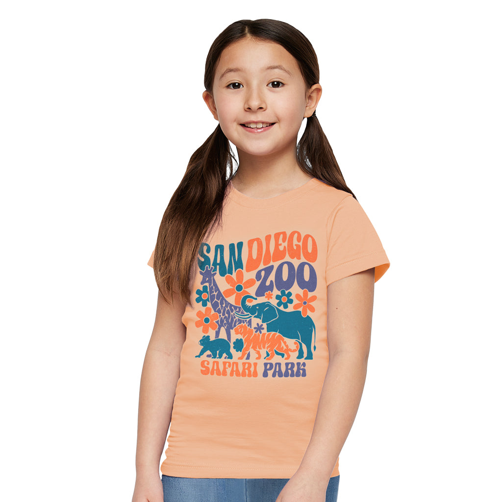 SoCal Safari Daisy Girls Tee