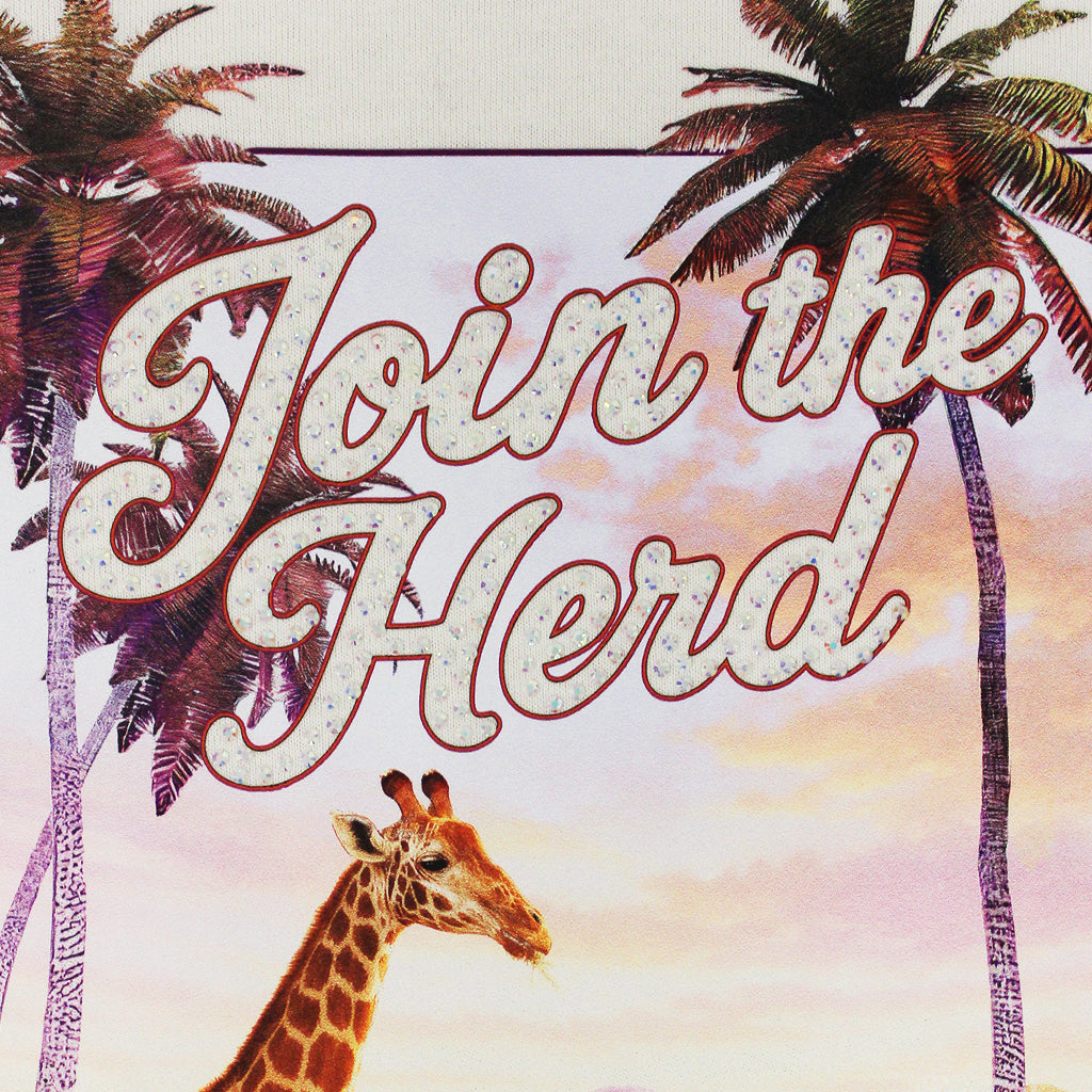 Join the Herd Cropped Boxy Ladies Tee