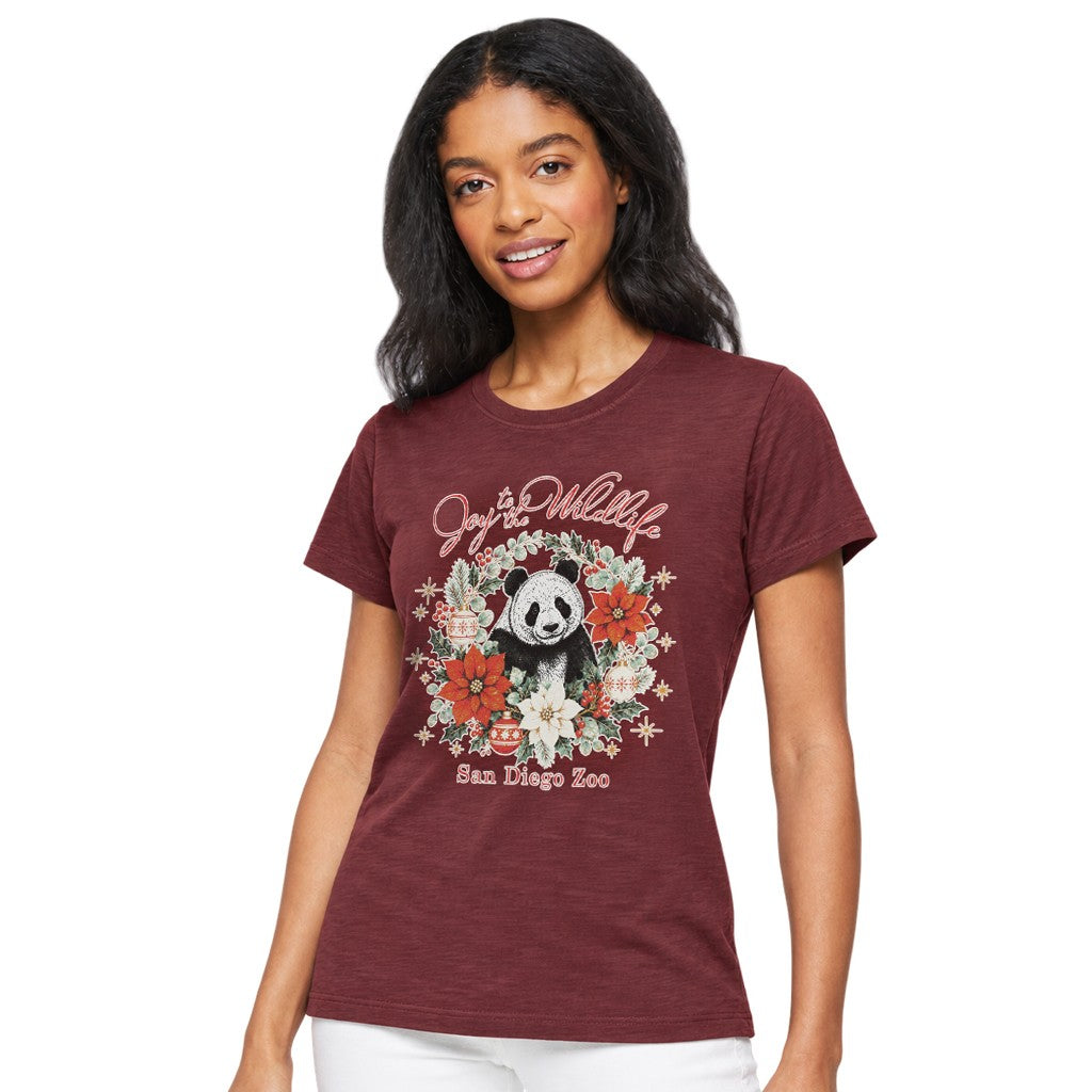 Joy to the Wildlife Ladies Tee