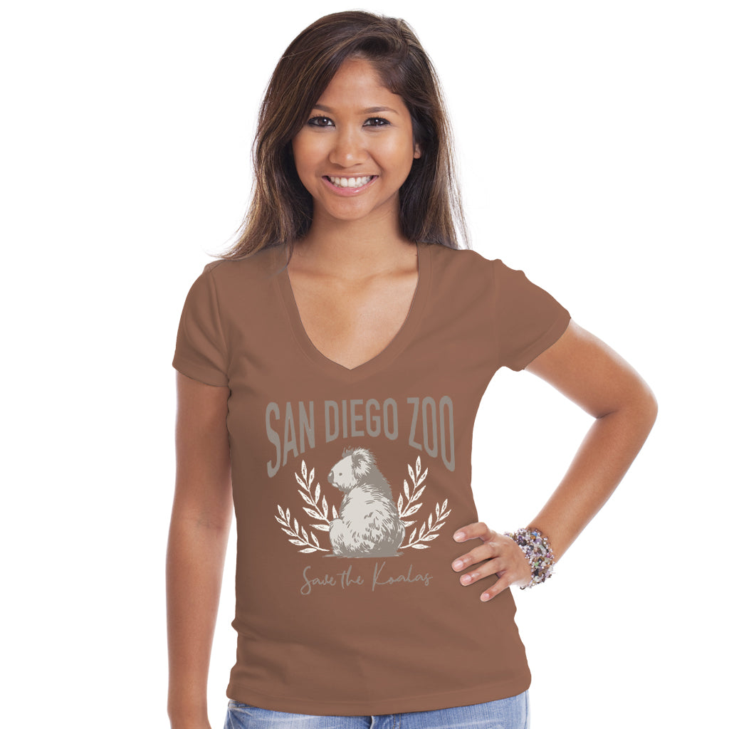 Save The Koalas Ladies V-Tee