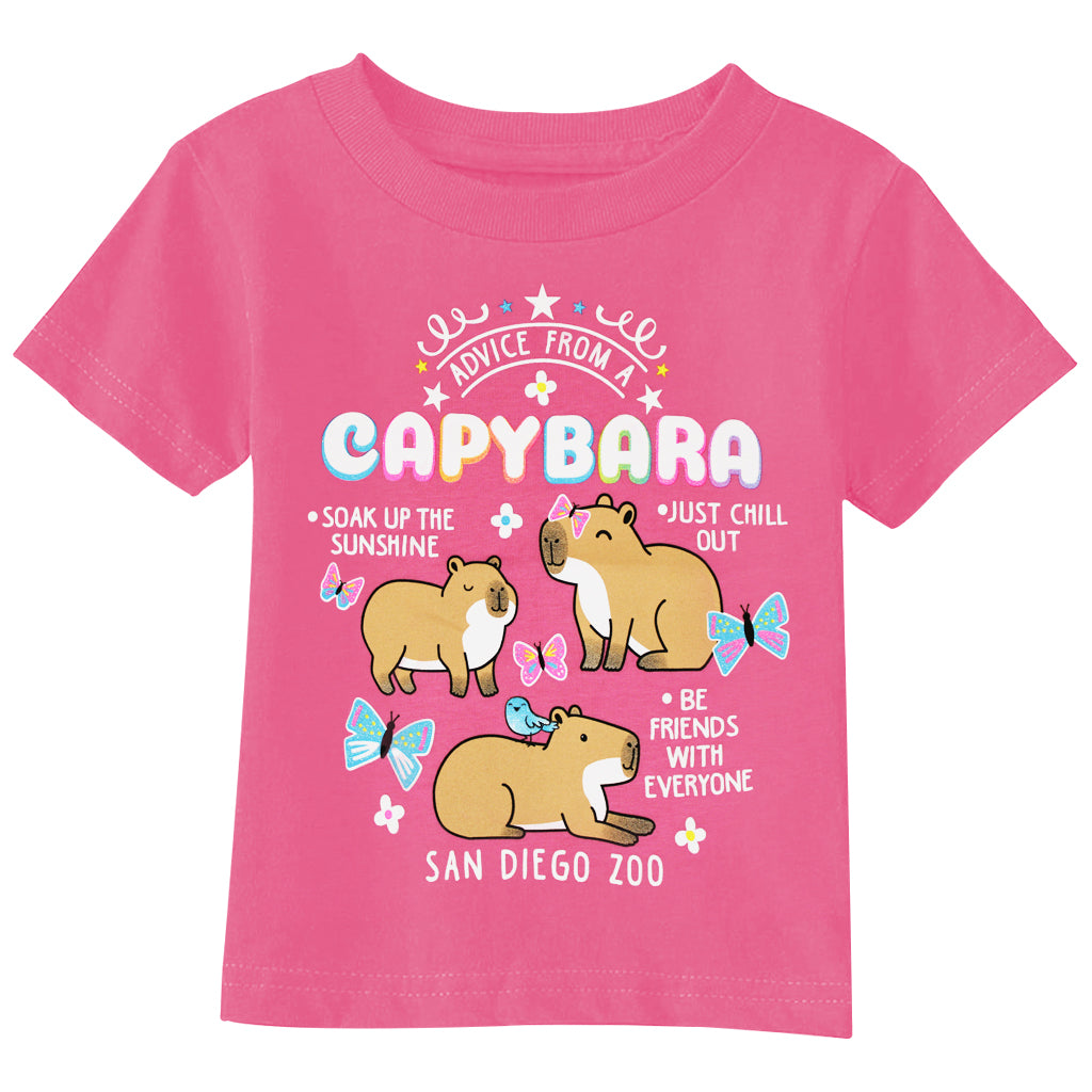 Advice From A Capybara Toddler Tee