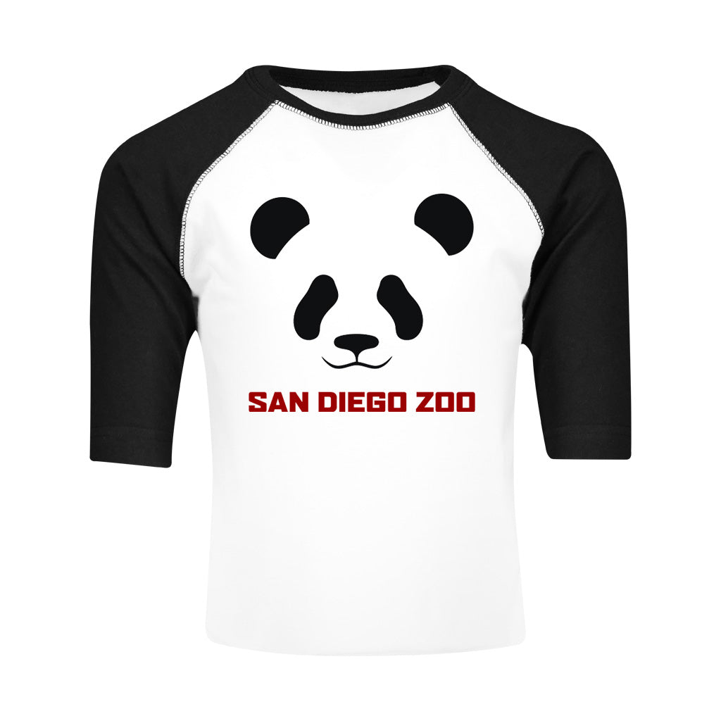 GIANT PANDA FACE TODDLER BASEBALL SPIDER TEE SDZ