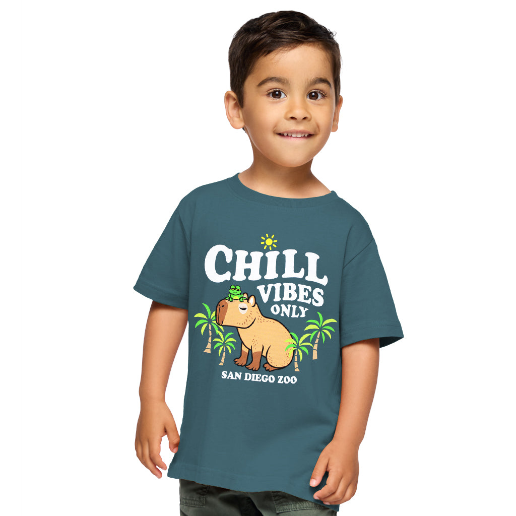 Chill Vibes Capybara Toddler Tee