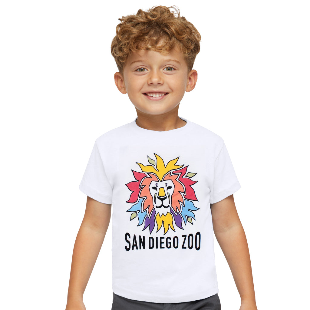 Colorful Lion Color-Changing Toddler Tee