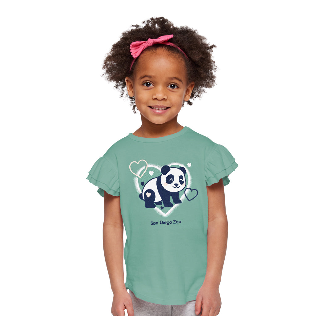 Panda Hearts Toddler Tee