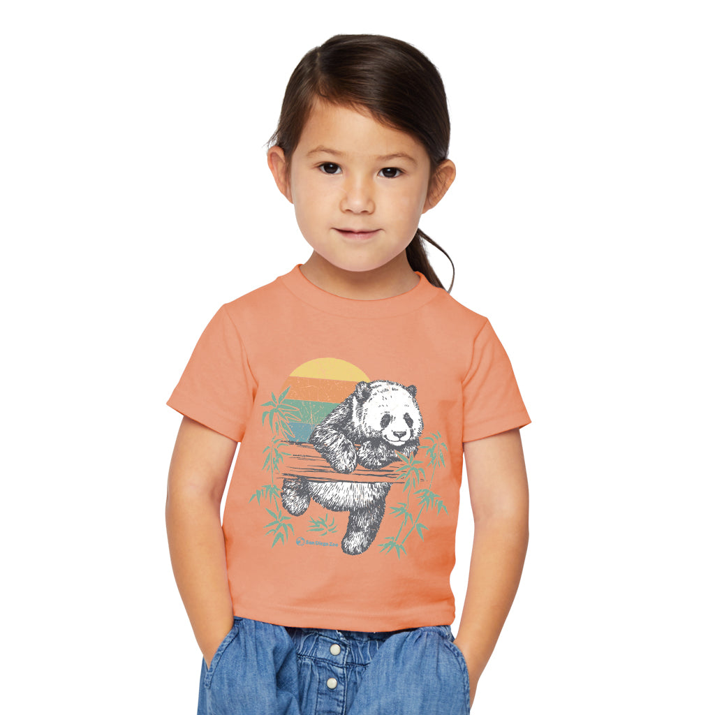 Panda Sunset Toddler Tee