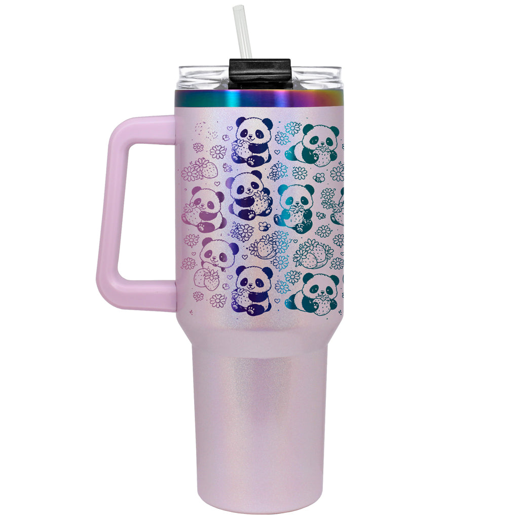 Panda Jam Handle Tumbler
