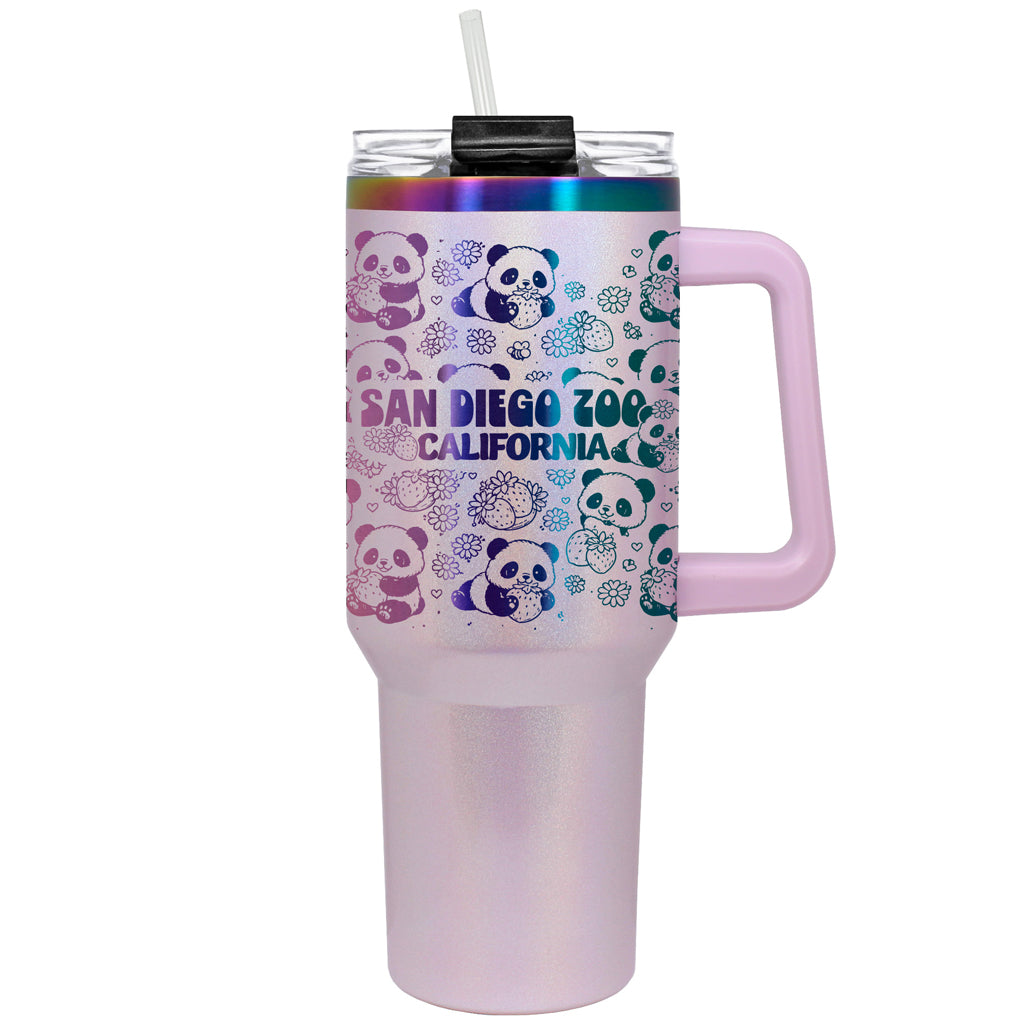 Panda Jam Handle Tumbler - ShopZoo