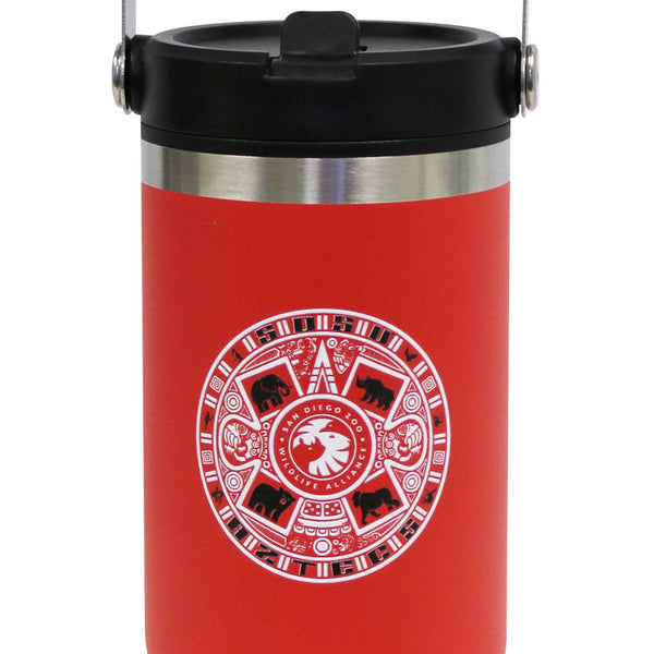 わ*こ様 PANTY DROPPER スタジャン スカル ファイヤー SDZWA x SDSU Wildlife Heritage Water Bottle - ShopZoo