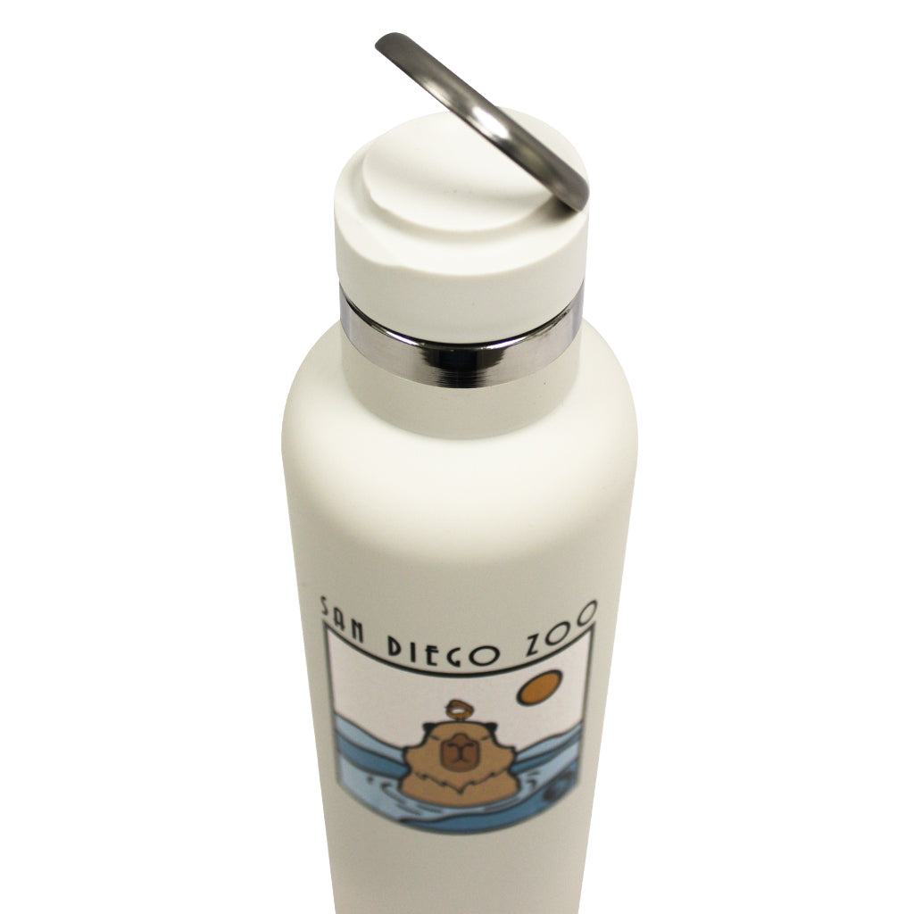 Swimming Capybara Water Bottle