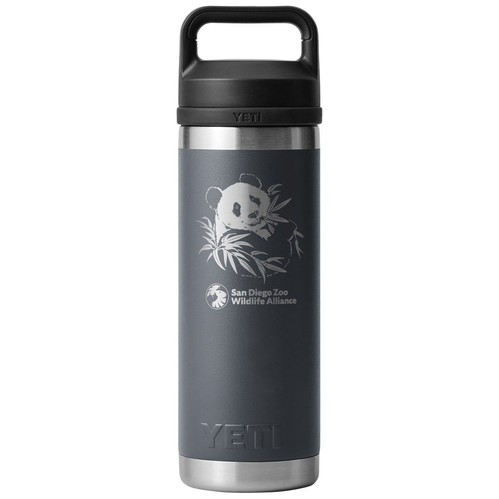 Giant Panda SDZWA Yeti 18oz Rambler - Charcoal - ShopZoo