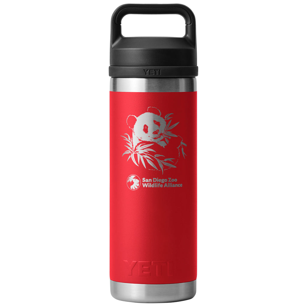 Giant Panda SDZWA Yeti 18oz Rambler - Rescue Red - ShopZoo