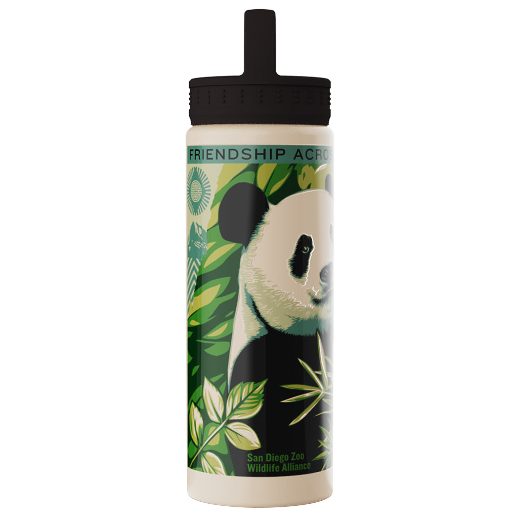 San Diego Zoo Shepherd Fairey Giant Panda Water Bottle