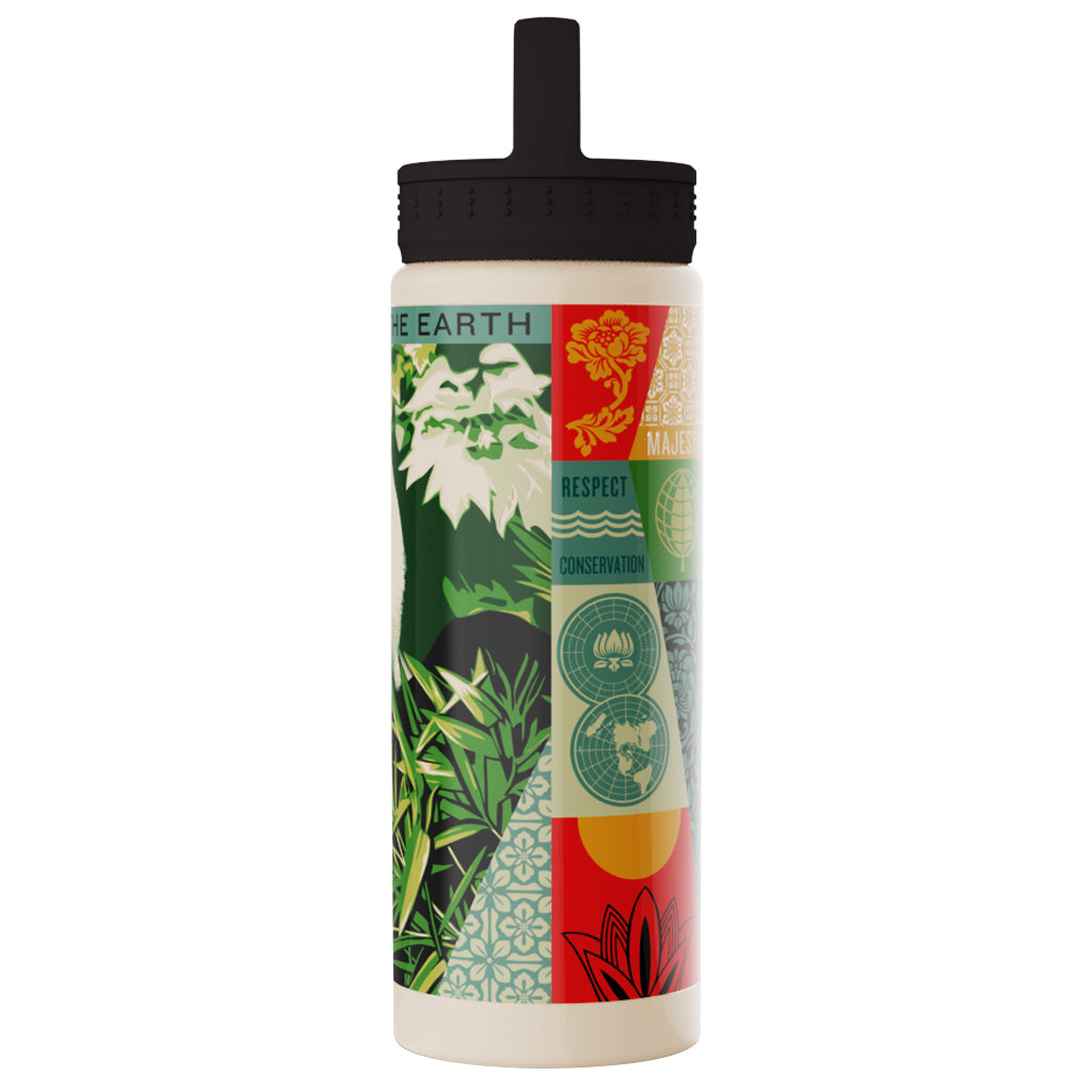 San Diego Zoo Shepherd Fairey Giant Panda Water Bottle