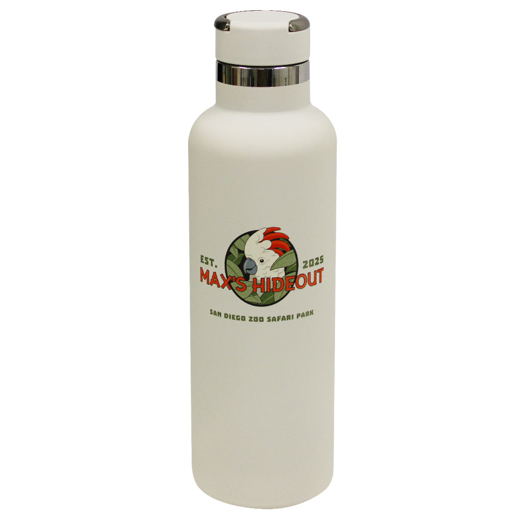 Max's Hideout Cockatoo Water Bottle