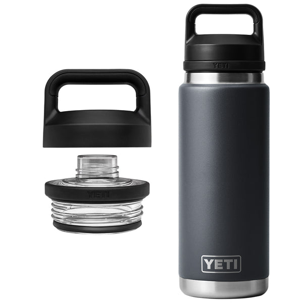 Yeti 46 oz Rambler Bottle with Chug Cap - Black