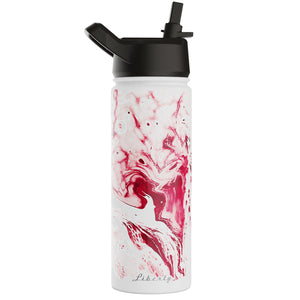 Watercolor Flamingo Water Bottle